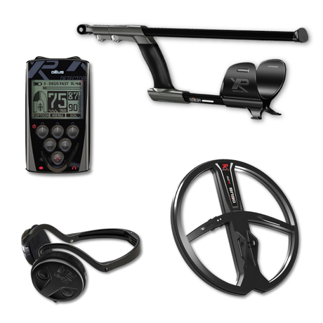 XP Deus Wireless Waterproof Metal Detector