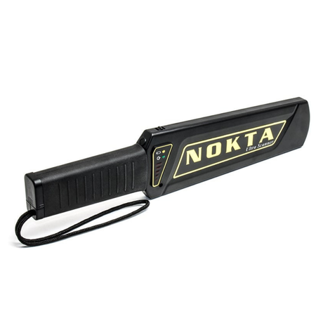 Nokta Ultra Scanner Pro El Tipi Üst Arama Dedektörü