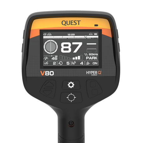 Quest V80 Metal Detector VLF (Very Low Frequency)