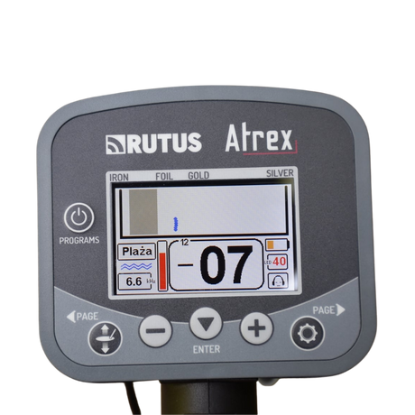 Rutus Atrex Multi-Frequency Metal Detector (VLF) 